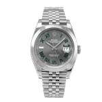 Rolex Datejust Wimbledon 126300 Slate Roman Dial